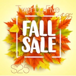 $25 (and under) fall sale!